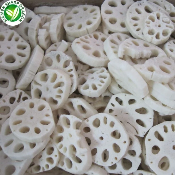 IQF Frozen Diced Lotus Root